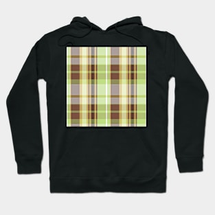 Autumn Aesthetic Conall 1 Hand Drawn Textured Plaid Pattern Hoodie